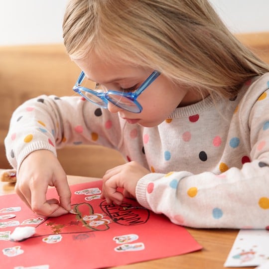 Sticker bekleben