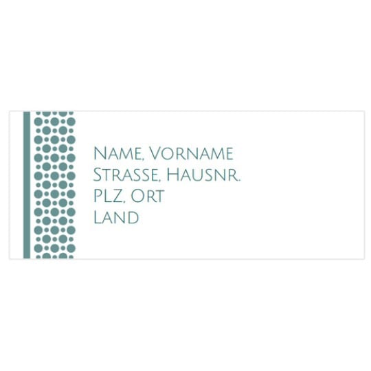 Türkise Muster