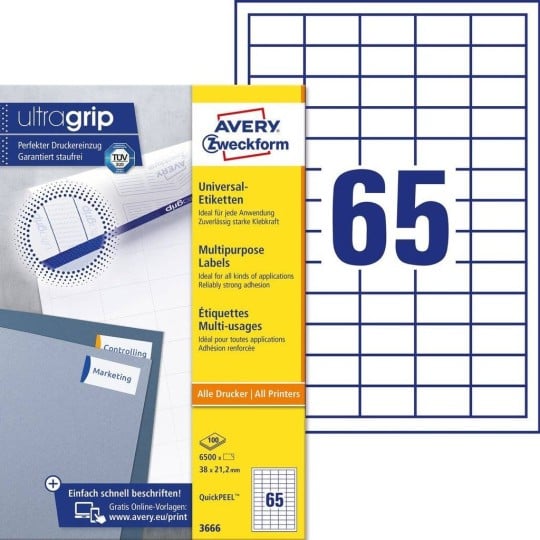 Avery Zweckform Etiketten 3666