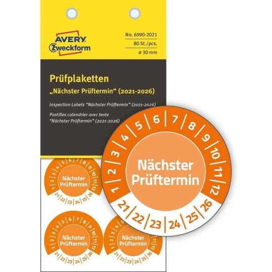 Nächster Prüftermin Prüfplakette 2021