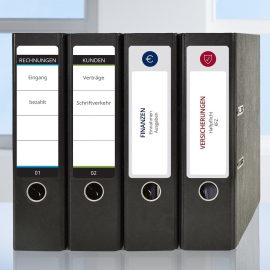 Ordner Professionell Beschriften Avery Zweckform