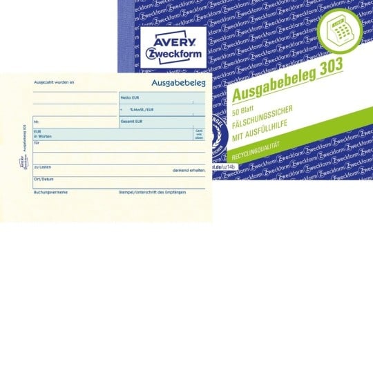 303_Ausgabebeleg