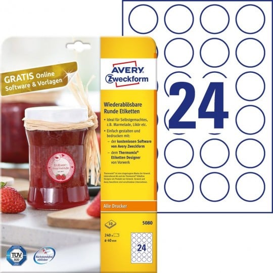 Marmeladenetiketten