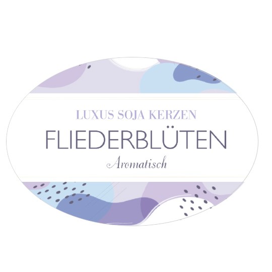 Kerzenetiketten Design