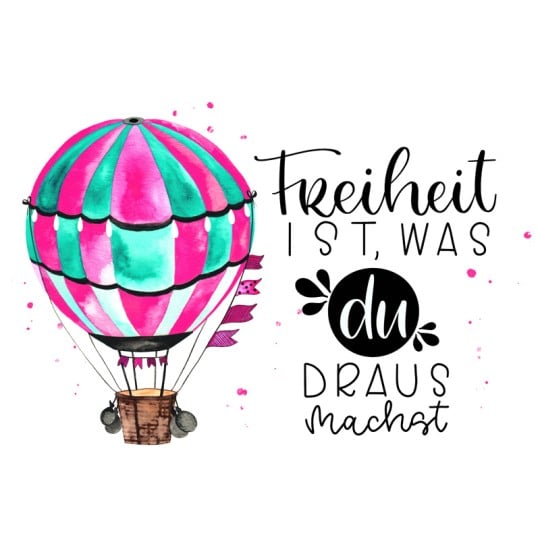 Freiheit_ist_was du draus machst Sticker selber machen