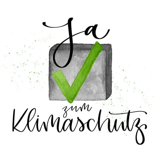 Ja zum Klimaschutz
