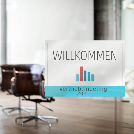 Beschilderung Meeting Raum