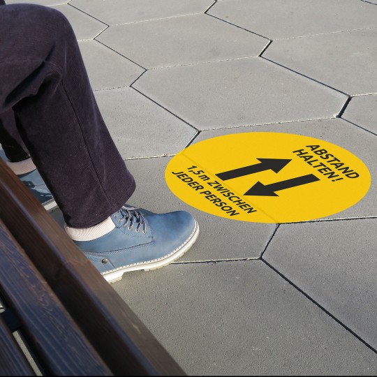 Outdoor Bodenaufkleber