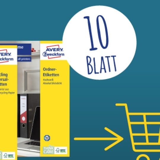 Etiketten im 10er Pack  von Avery Zweckform kaufen