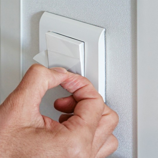 Anti-Virus Schutzfolie für Lichtschalter