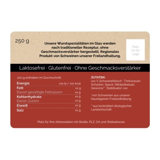 Wurstetikett