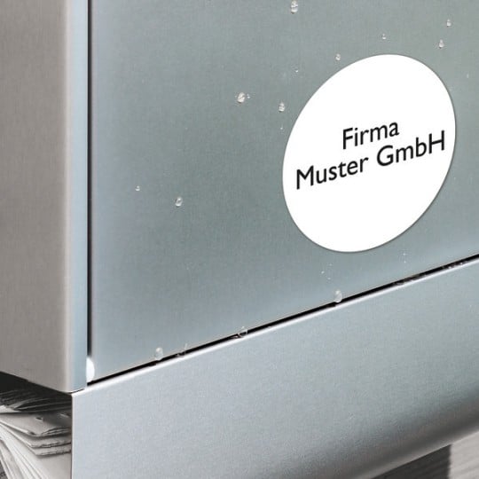 Aufkleber wetterfeste Folie für Briefkasten