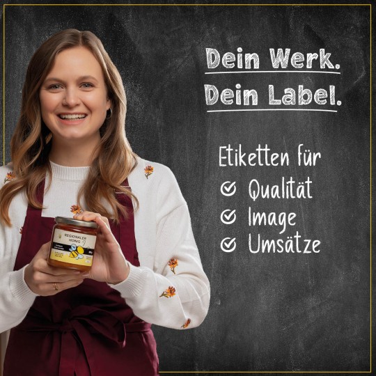 Etiketten für Selbstvermarkter