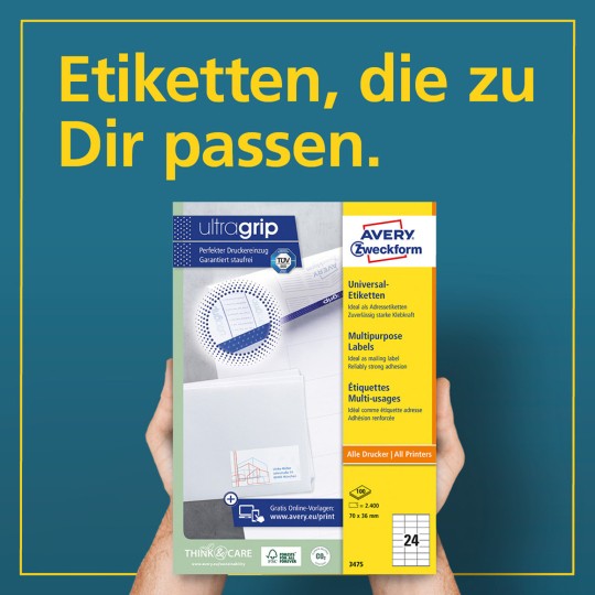Blanko Etiketten