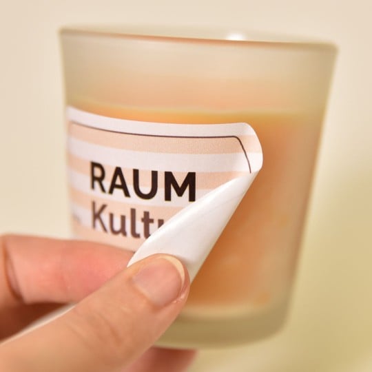 Ablösbare weiße Folie