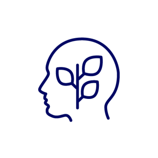 Icon mentale Gesundheit