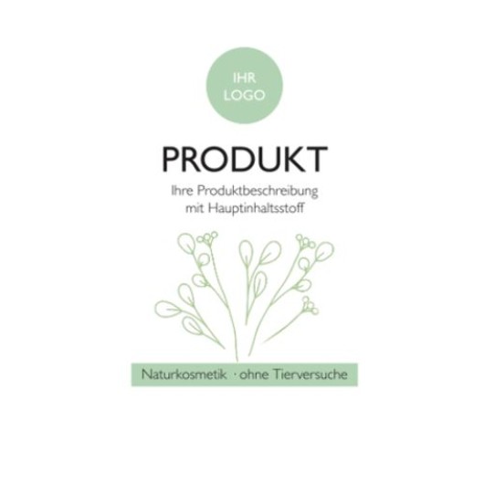 Vorlage Naturkosmetik