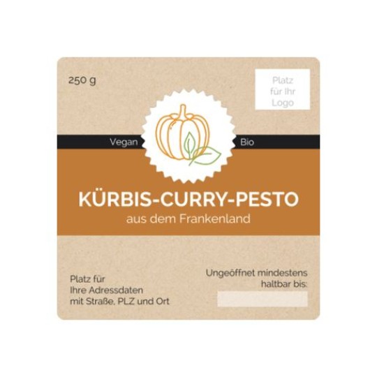 Vorlage Pesto Kürbis