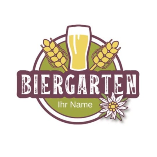 Logo Design Biergarten