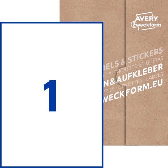 A4 Weiß Papier permanent