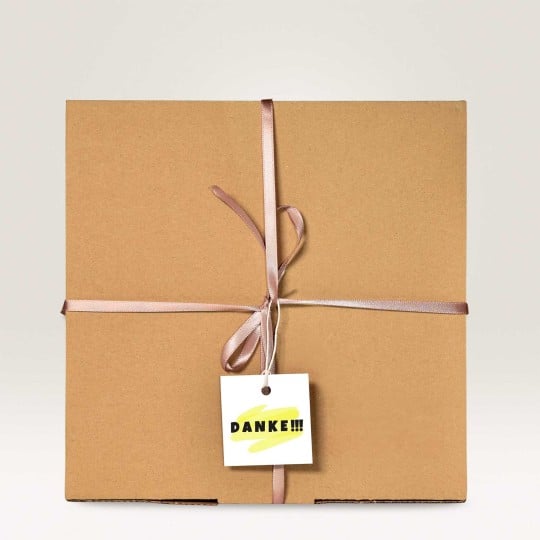 Produktanhänger Geschenk