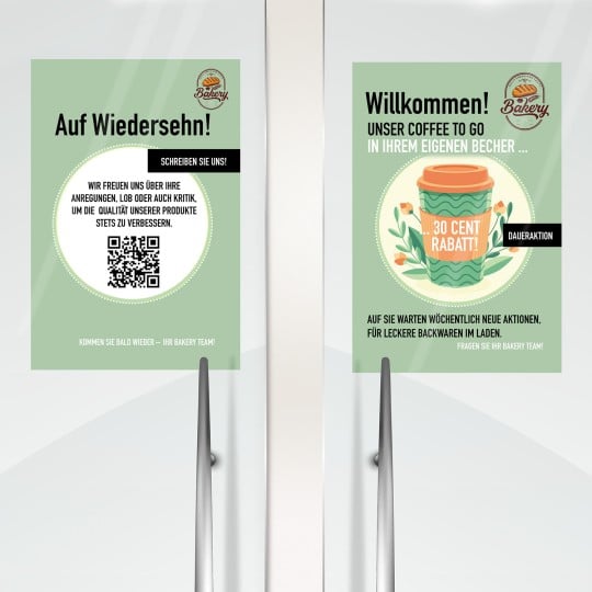 Hinterglasaufkleber