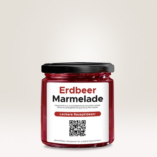 QR Code Glas