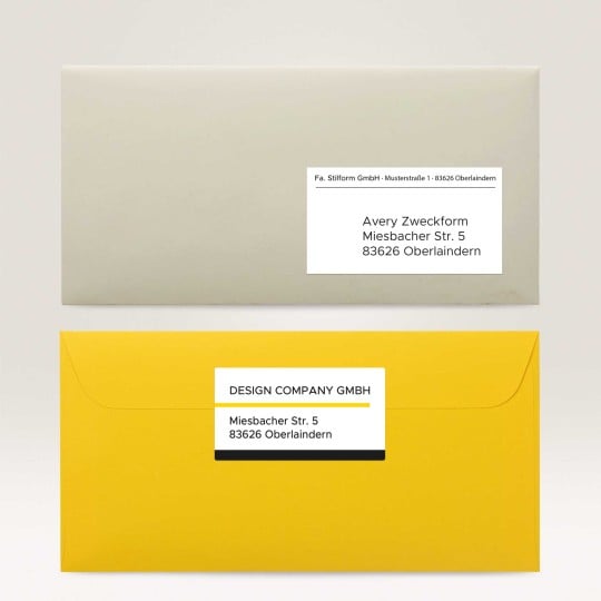 Adressetiketten Avery Zweckform