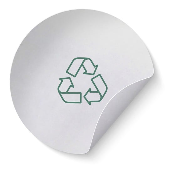 Recycling Etiketten drucken lassen