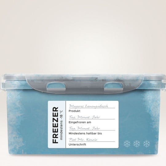Gefrieretiketten von Avery Zweckform
