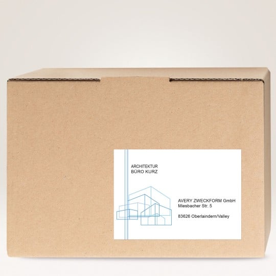 Paketetiketten von Avery Zweckform