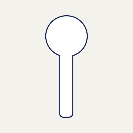 Frischesiegel Form Etiketten zum selbst bedrucken