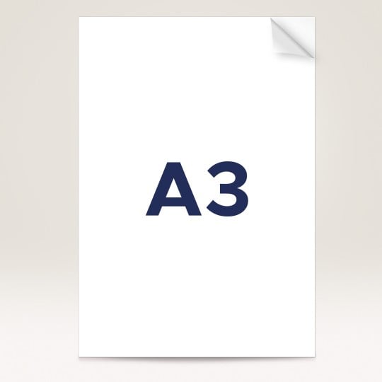 A3 Etiketten