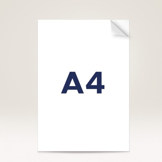 A4 Etiketten bedrucken lassen