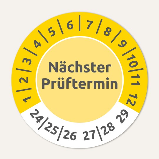 AVERY Zweckform Prüfplaketten 'Nächster Prü Produktbild-Vorschau 3