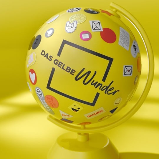 Das gelbe Wunder - Etiketten