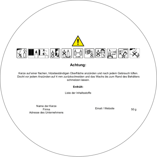 CLP Design Inhaltsstoffe