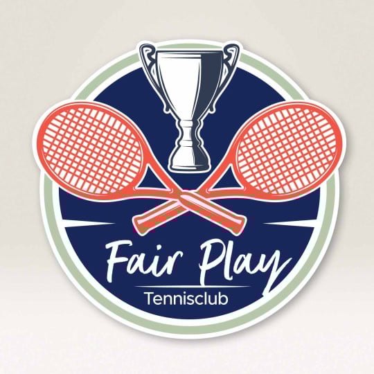 Sticker für Tennisvereine günstig kaufen