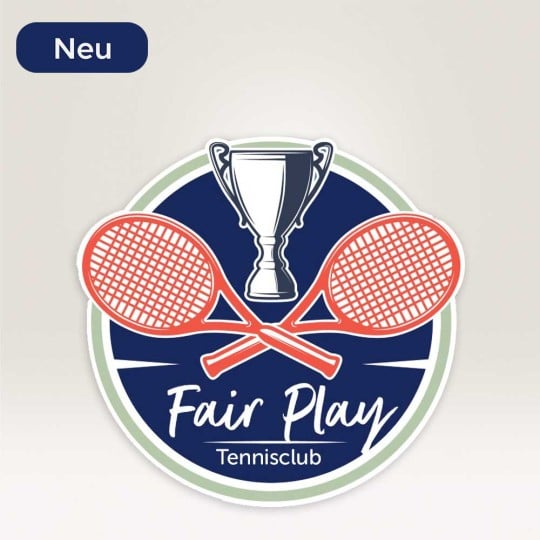Aufkleber mit deinem Vereinswappen oder Logo
