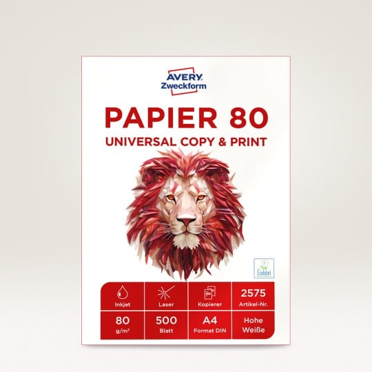 Kopierpapiere von Avery Zweckform