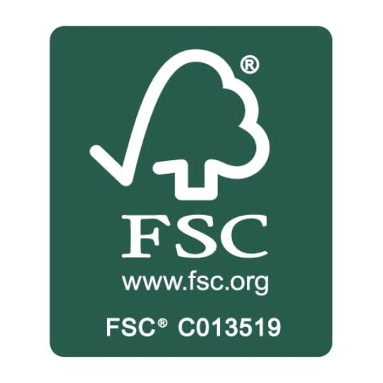 FSC Logo mit Nummer