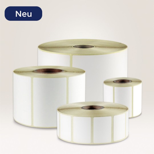 Thermoetiketten auf Rolle