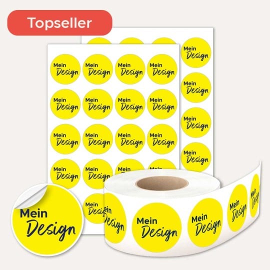 Topseller Aufkleber-Druckerei