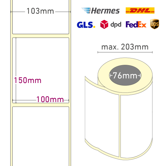 Thermodirekt Etikett_67_100x150_Versand