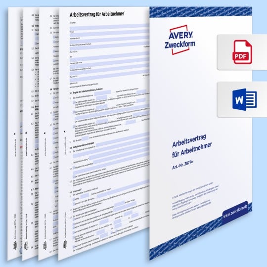 Arbeitsvertrag für Arbeitnehmer