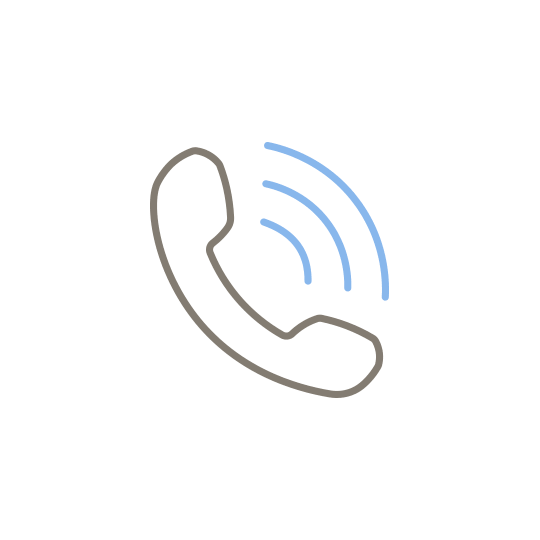 Das Bild zeigt ein Telefonhörer-Icon.