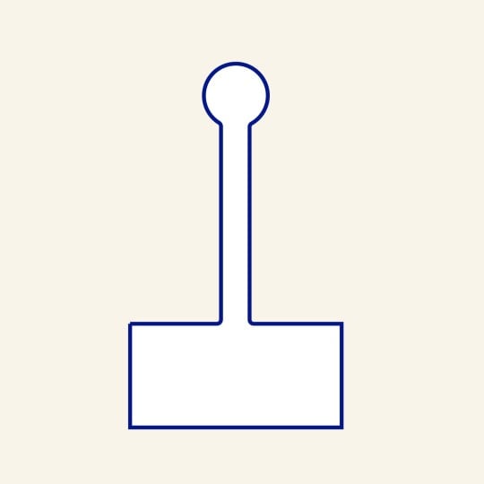 Frischesiegel Aufkleber rund rechteckig als Icon.