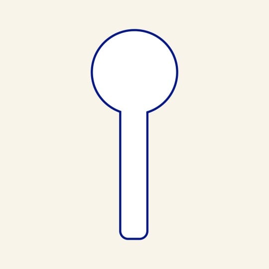 Frischesiegel Aufkleber als Icon.