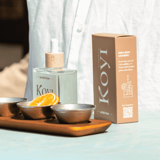 Koyi Gin Produktdarstellung