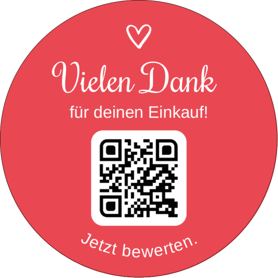 Vielen Dank Etikettenvorlage.
